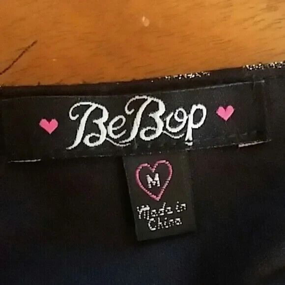 Bebop dress women's size medium black gold - Picture 2 of 6